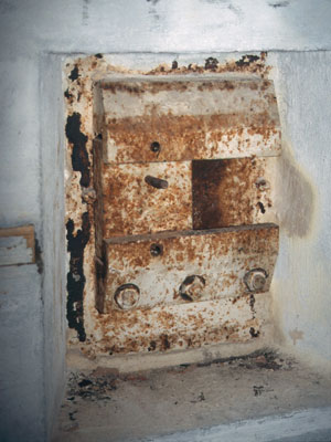 Gewehrschartenverschluß