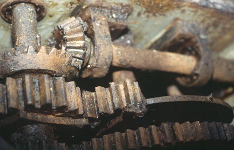 Gesch�tzbettung f�r 38 cm Gesch�tz, Munitionsdurchreiche