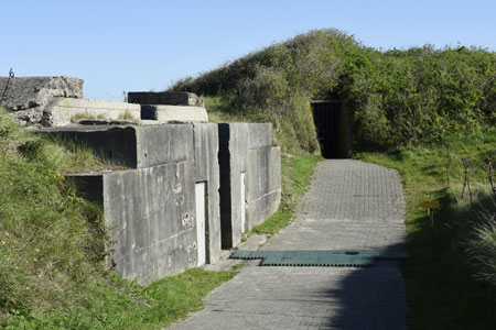 Stellung f�r 150 mm SK L/40 aus dem I. Weltkrieg