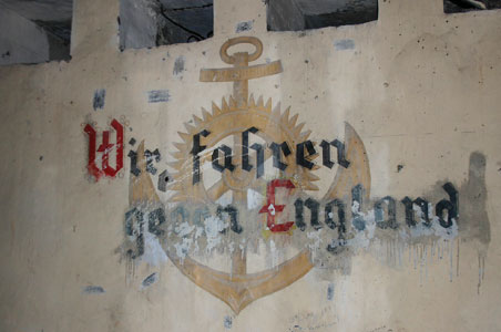 Nationalsozialistisches Wunschdenken in der Batterie Mirus / Guernsey