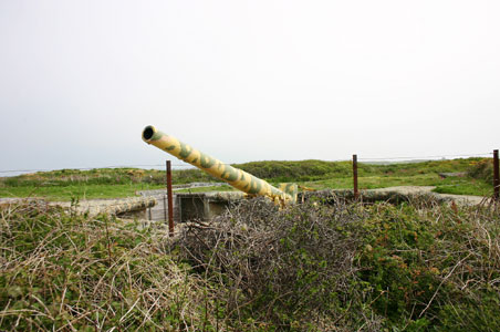 220 mm K 532 (f) der Batterie Dollmann / Pleinmont