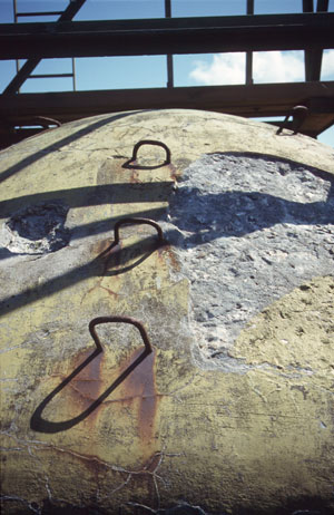 Dronninglund Oststellung - Dach des feldm��igen Beobachters