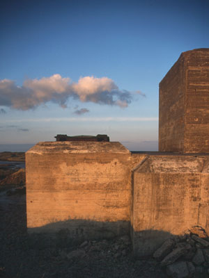 Rechter Sockel des L 485, Stand für MAMMUT-Fernstsuchanlage