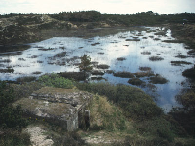 Feldmäßiger Kleinststand in der Funkmeßstellung Robbe