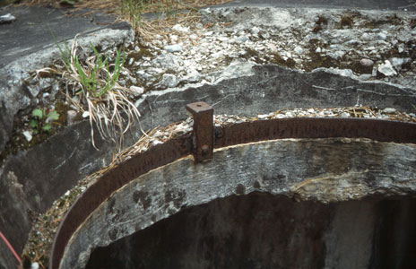 Ringstand der Bauform 58c, Drehkranz f�r Waffenlager