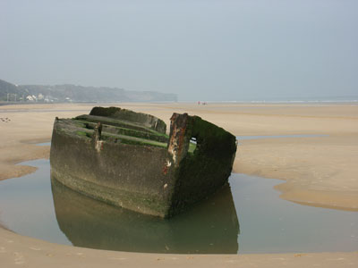 Wrack im November 2002 - mittlerweile auch ger�umt