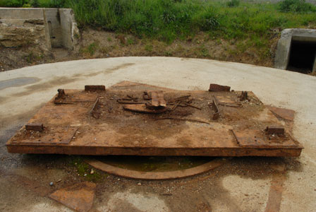 HKB S 83H - Drehteller f�r 155 mm Gesch�tz