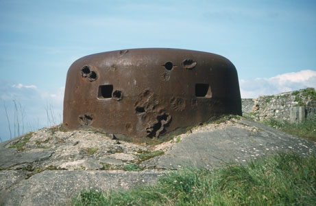 Einsch�sse im 6-Schartenturm