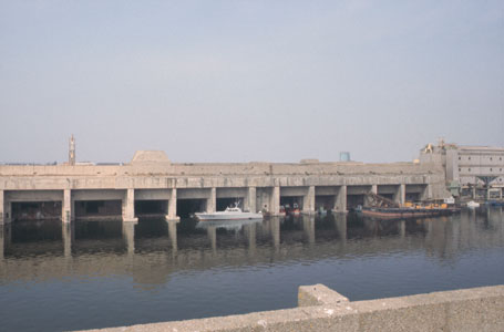 Der Werftbunker, n�rdliche Na�boxen