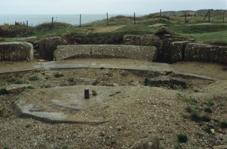 Offene Geschützbettung