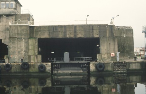 Garage f�r Schleusentor