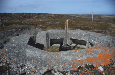 Bettung f�r 5 cm Kwk, wie sie auch in Frankreich zu finden ist