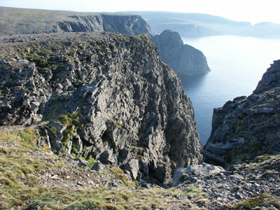 Sie sehen den wirklich n�rdlichsten Punkt ...