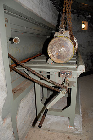 Gescho�durchreiche