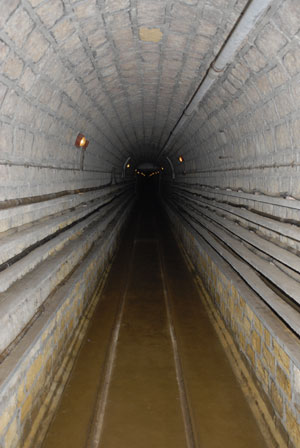 Abzweig zu den Bl�cken 1 bis 4