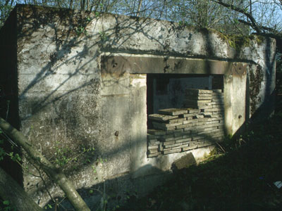 MG-Schartenstand in Bous